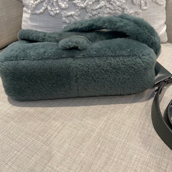 Coach Tabby Shoulder Bag 26 In Shearling - Picture 6 of 14